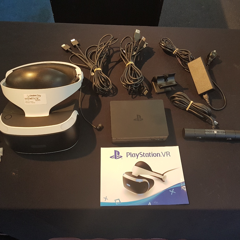 PlayStation 4 VR Head Set and Camera Cash City